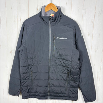 【Men's S ブラック系】 Eddie Bauer ( エディーバウアー ) ファーストアッセント インサレーションジャケット First Ascent Insulation Jacket 化繊ダウン ウェア トップス アウター ジャケット ダウンインサレーショ