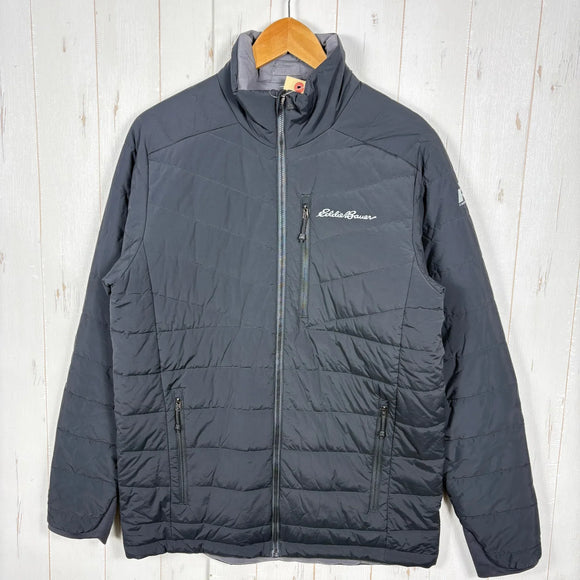 【Men's S ブラック系】 Eddie Bauer ( エディーバウアー ) ファーストアッセント インサレーションジャケット First Ascent Insulation Jacket 化繊ダウン ウェア トップス アウター ジャケット ダウンインサレーショ