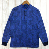 【Men's M ブルー系】 Patagonia ( パタゴニア ) キャプリーン エクスペディションウェイト ウォレスビーリー Capliene Expedition Weight Wallace Beery フリース ヘンリーネック シャツ アメリカ製 黒タグ - 【公式】2ndGEAR（セカンドギア）Webショップ【登山用品・アウトドア用品専門 買取販売店】