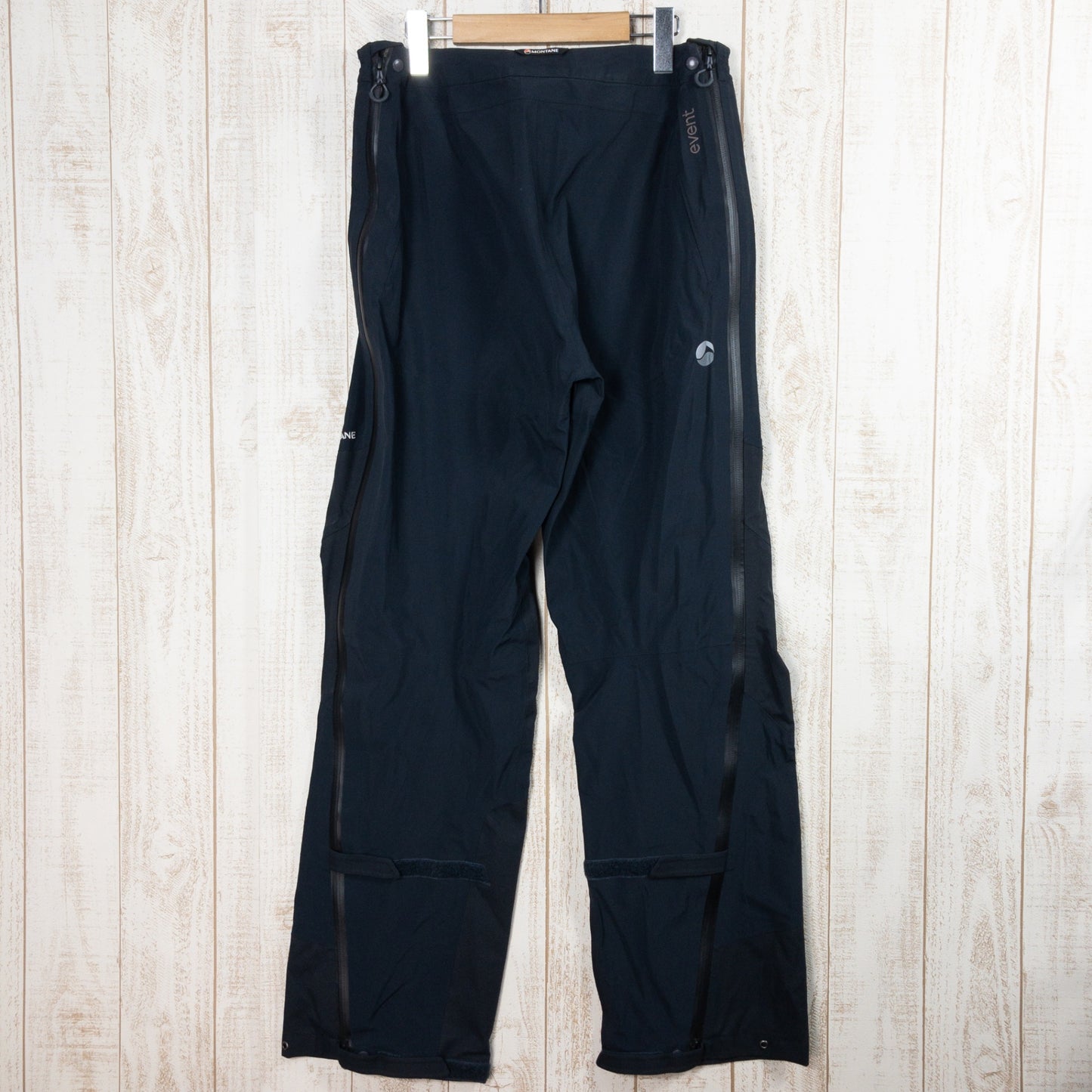 【Men's S ブラック系】 Montane ( モンテイン ) イーベント ハードシェル パンツ Event Hardshell Pants Men's  ハードシェル ロングパンツ ボトムス ウェア