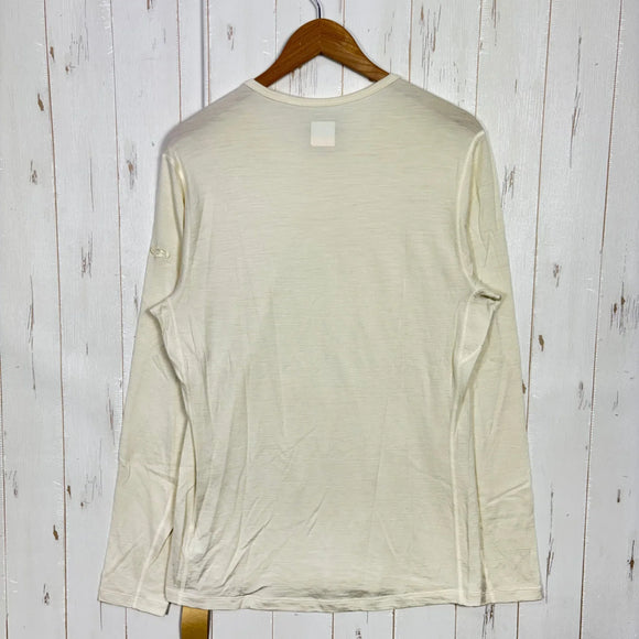 【Men's L ベージュ系】 Icebreaker ( アイスブレーカー ) メリノ 200 オアシス ロングスリーブ クルー Merino 200 Oasis LS Crew メリノウール ウェア トップス インナー シャツ ロングスリーブTシャツ クルーネック