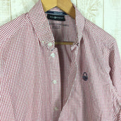 【Men's M レッド系】Sailracing ( セイルレーシング ) ボタンダウン チェック シャツ International Men's 化繊 ロングスリーブシャツ インナー シャツ トップス ウェア - 【公式】2ndGEAR（セカンドギア）Webショップ【登山用品・アウトドア用品専門 買取販売店】