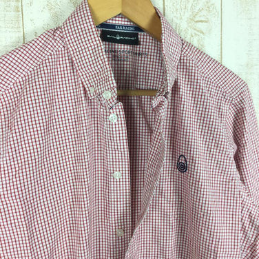 【Men's M レッド系】Sailracing ( セイルレーシング ) ボタンダウン チェック シャツ International Men's 化繊 ロングスリーブシャツ インナー シャツ トップス ウェア - 【公式】2ndGEAR（セカンドギア）Webショップ【登山用品・アウトドア用品専門 買取販売店】