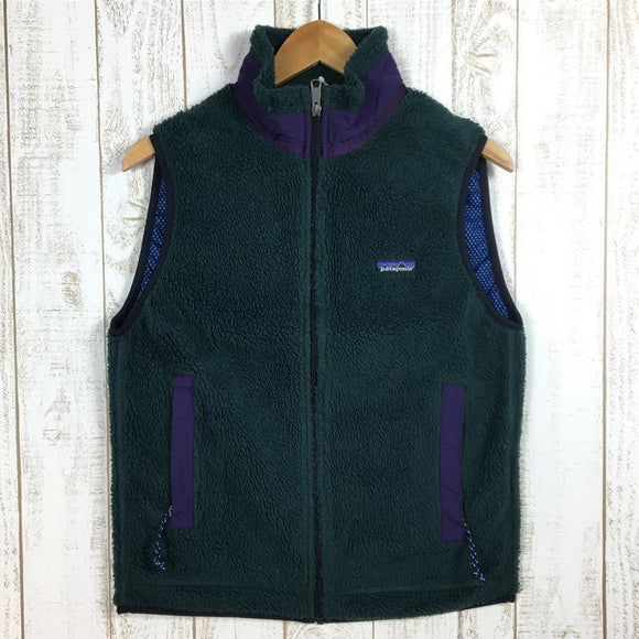 【Men's S グリーン系】 Patagonia ( パタゴニア ) レトロ エックス ベスト Retro X Vest 初期型 ハンター×リーガルパープル Pef 防風 フリース アメリカ製 入手困難 23043 International Men's Hunt - 【公式】2ndGEAR（セカンドギア）Webショップ【登山用品・アウトドア用品専門 買取販売店】