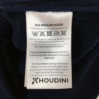 【Men's S ネイビー系】 Houdini ( フーディニ ) ウーラー フーディ Wooler Houdi メリノウール100% 225834 International Men's Blue Illusion フリース アウター ジャケット トップス ウェア - 【公式】2ndGEAR（セカンドギア）Webショップ【登山用品・アウトドア用品専門 買取販売店】