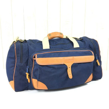 【OneSize ネイビー系】Llbean ( エルエルビーン ) 1990S トラベル ボストンバッグ Travel Boston Bag コーデュラナイロン×レザー ショルダーバッグ ダッフルバッグ ビンテージ 入手困難 ウエストバッグ ヒップパック バッグ ストレージ - 【公式】2ndGEAR（セカンドギア）Webショップ【登山用品・アウトドア用品専門 買取販売店】