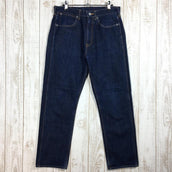 【Men's 30 ネイビー系】And Wander ( アンドワンダー ) ファイブポケット デニム パンツ 5 Poclets Denim Pants ジーンズ 生産終了モデル 入手困難 AW-FF972 Men's コットン ロングパンツ ボトムス ウェア - 【公式】2ndGEAR（セカンドギア）Webショップ【登山用品・アウトドア用品専門 買取販売店】