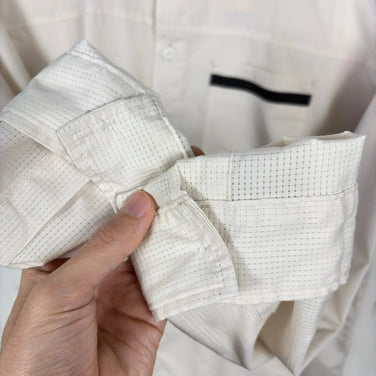 【Men's M アイボリー系】 Millet ( ミレー ) アルピ シャツ ロングスリーブ ARPI SHIRT LS ポリエステル ウェア トップス インナー シャツ ロングスリーブシャツ 化繊 z00055351  化繊 ロングスリーブシャツ インナー シャツ