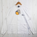 【Men's L ホワイト系】 Jackwolfskin ( ジャックウルフスキン ) JP サンシェルター カーディガン JP SUNSHELTER CARDIGAN ポリエステル ウェア トップス インナー シャツ ロングスリーブシャツ 化繊 z00053092-1
