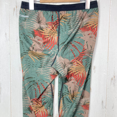 [Men's M Green] Columbia Script Slouch Tights Polyester Apparel Bottoms Tights z00057553 Tights Bottoms Apparel