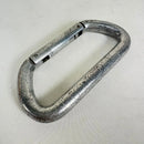 【OneSize シルバー系】 SMC ( Seattle Manufacturing Corporation ) ヴィンテージ D型 カラビナ Vintage D Carabiner ストレートゲート ロッククライミングギア z00061773  ロッククライミン-1