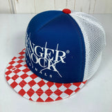 【均码 蓝色】Hungerknock Originals Logo 格纹帽（HK Logo 格纹帽）- 难寻 - 涤纶 - 服装配饰 - 帽子 - 棒球帽 - z00056597