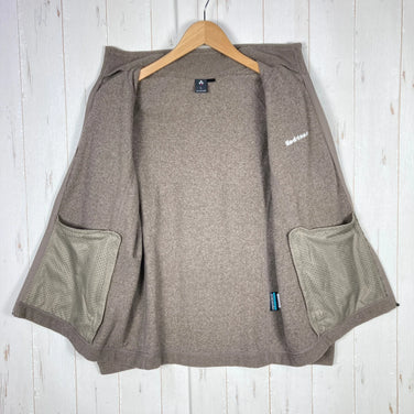 Montbell Women's Large Brown Chamice Jacket, Polyester, Fleece, Tops, Outerwear, Jacket, z00054606