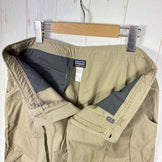 男士 30 码 米色 2012 Patagonia 轻量攀岩裤 MDX 有机棉长裤 z00055706 MDX