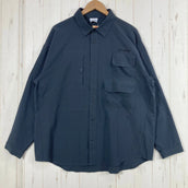 【Men's XL ブラック系】 Columbia ( コロンビア ) エンジョイ マウンテン ライフ オムニフリーズ ゼロ ロングスリーブ シャツ Enjoy Mountain Life OFZ LS Shirt ポリエステル ウェア トップス インナー シャツ ロ