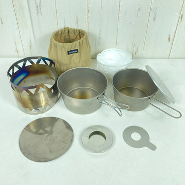 One Size Silver Ifyouhave (Ifyouhave) Chimney TiMNEY Discontinued Model (Hard to Find) Titanium Cookware Burner Stove z00054475 Burner Stove Cookware