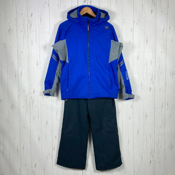 【Men's S ブルー系】 Descente ( デサント ) セットアップスキーウェア ポリエステル ウェア トップス アウター ジャケット ハードシェル z00054553  ハードシェル アウター ジャケット トップス ウェア