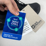 Jackwolfskin Woodland 2 Vent Low 女款越野跑鞋，尺码 24.6cm，黑色 (z00054676)