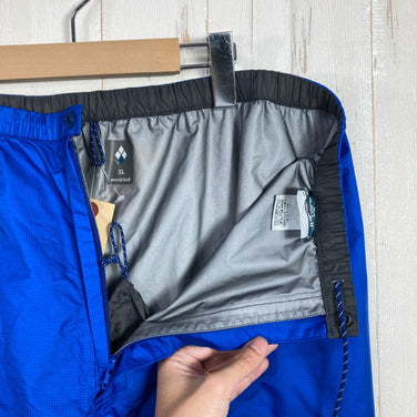 【Men's XL ブルー系】 Montbell ( モンベル ) ストームクルーザー パンツ Men's Storm Cruiser Pants Men's GORE-TEX 3レイヤー C-ニット ロングサイドジッパー ナイロン ウェア ボトムス ロングパンツ