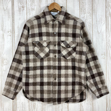 【Women's M ブラウン系】 Woolrich ( ウールリッチ ) ウールシャツ レディース Wool Shirt Ws ビンテージ 入手困難 International Women's ウール ロングスリーブシャツ インナー シャツ トップス ウェア - 【公式】2ndGEAR（セカンドギア）Webショップ【登山用品・アウトドア用品専門 買取販売店】
