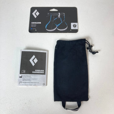 Black Diamond Couloir 安全带，男女通用 XS/S，黑色，攀岩装备（z00053525）