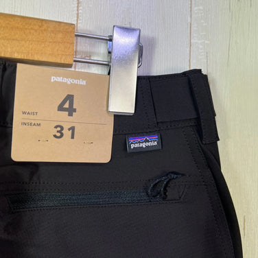【Women's 4 ブラック系】 2022 Patagonia ( パタゴニア ) ポイント ピーク トレイル パンツ Point Peak Trail Pants BLK ナイロン ウェア ボトムス ロングパンツ ソフトシェル z00054763 BLK ソフトシェ