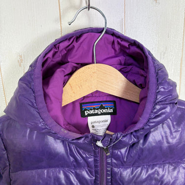 【Baby's 2T パープル系】 2013 Patagonia ( パタゴニア ) ハイロフト ダウンセーター フーディ Hi Loft Down Sweater Hoodie PUR ダウン ウェア トップス アウター ジャケット ダウンインサレーション z0005