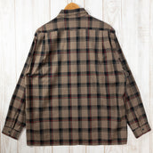 【Unisex L ブラウン系】 Yamatomichi ( 山と道 ) メリノ シャツ Merino Shirt Brown Check メリノウール ウェア トップス インナー シャツ ロングスリーブシャツ ウール z00050305 Brown Check ウー - 【公式】2ndGEAR（セカンドギア）Webショップ【登山用品・アウトドア用品専門 買取販売店】