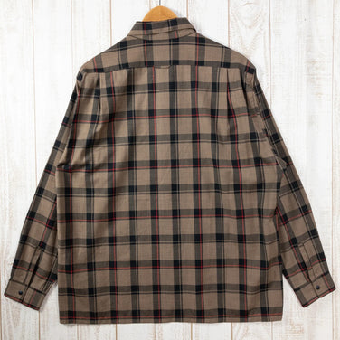 【Unisex L ブラウン系】 Yamatomichi ( 山と道 ) メリノ シャツ Merino Shirt Brown Check メリノウール ウェア トップス インナー シャツ ロングスリーブシャツ ウール z00050305 Brown Check ウー - 【公式】2ndGEAR（セカンドギア）Webショップ【登山用品・アウトドア用品専門 買取販売店】