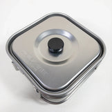 【OneSize シルバー系】 Uniflame ( ユニフレーム ) 山クッカー角型2 コッヘル 販売終了モデル 667699 クッカー コッフェル クックウェア - 【公式】2ndGEAR（セカンドギア）Webショップ【登山用品・アウトドア用品専門 買取販売店】