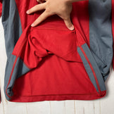 【Men's L レッド系】 Montbell ( モンベル ) クール ロングスリーブ ジップシャツ Cool Long Sleeve Zip Shirt ポリエステル ウェア トップス インナー シャツ ロングスリーブシャツ 化繊 z00058443  化繊