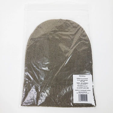 【Unisex OneSize ベージュ系】 Ridge Mountain Gear ( リッジマウンテンギア ) メリノ プラックス ビーニー Merino PlaX Beanie Olive Drifrwood メリノウール ウェア ウェア小物 ヘッドウェア ビーニー z00 - 【公式】2ndGEAR（セカンドギア）Webショップ【登山用品・アウトドア用品専門 買取販売店】