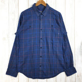 【Men's M ネイビー系】 Patagonia ( パタゴニア ) ロングスリーブ ピマコットン シャツ Long-Sleeved Pima Cotton Shirt 53837 International Men's OCY コットン ロングスリーブシャツ イ - 【公式】2ndGEAR（セカンドギア）Webショップ【登山用品・アウトドア用品専門 買取販売店】