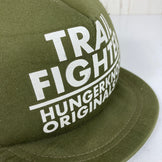 【OneSize グリーン系】 Hungerknock Originals ( ハンガーノック オリジナルス ) トレイルフィンガーキャップ Trail Fighter Cap コットン ウェア ウェア小物 ヘッドウェア キャップ z00057158  キャップ ヘ