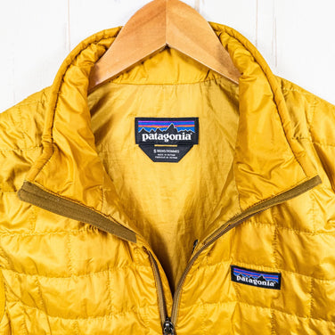 【男款小黄】2020 Patagonia Nano Puff Vest BKWG 合成羽绒背心（含合成保暖材料）z00053179 BKWG 合成保暖背心