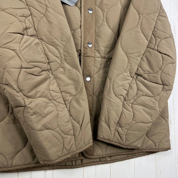 【Women's S ベージュ系】 Wildthings ( ワイルドシングス ) キルティング ノーカラー ジャケット Quilting No Collar Jacket WTL24105SN TAUPE z00056186 TAUPE 化繊インサレーション アウター