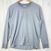 【Unisex M グレー系】 Bring ( ブリング ) ドライコットニー ロングスリーブ ティーシャツ Drycottony Long Sleeve Shirt ポリエステル ウェア トップス インナー シャツ ロングスリーブTシャツ クルーネック 化繊 z0