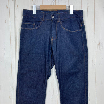 【Men's M ネイビー系】 La Sportiva ( ラ・スポルティバ ) エルド ジーンズ Eldo Jeans インディゴ オーガニックコットン ウェア ボトムス ロングパンツ コットン z00059646 インディゴ コットン ロングパンツ ボトムス ウ - 0