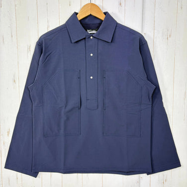 [Unisex S Navy] Last Frontier Design First Frost Pullover Jacket Navy z00057439 Navy Softshell
