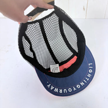 【OneSize ピンク系】 Milestone ( マイルストーン ) オリジナル キャップ original cap コーラルオレンジ / グレイ ナイロン ウェア ウェア小物 ヘッドウェア キャップ z00057507 コーラルオレンジ / グレイ キャップ