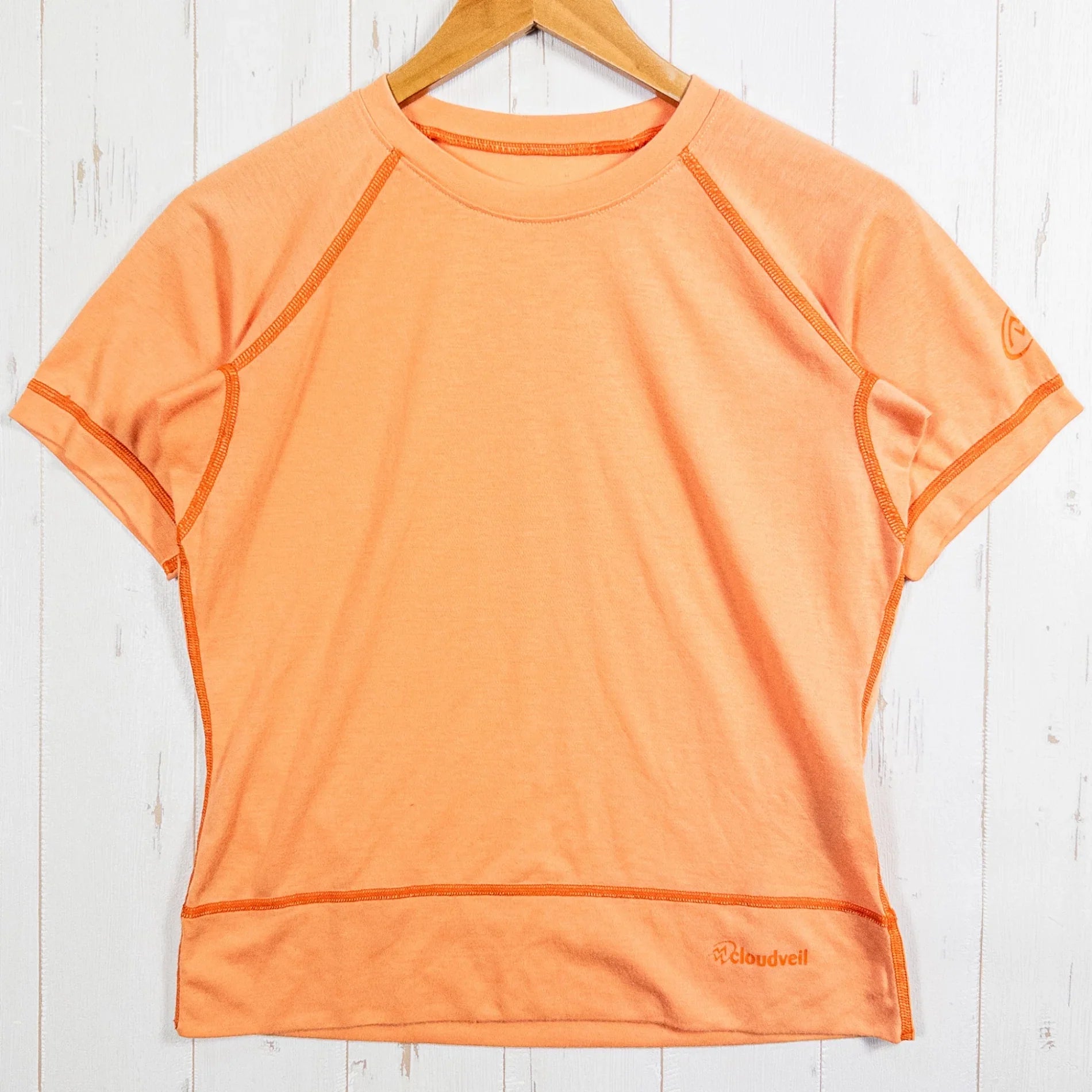 【Women's S オレンジ系】 Cloudveil ( クラウドベイル ) ショートスリーブティー ポリエステル ウェア トップス インナー シャツ ショートスリーブTシャツ クルーネック 化繊 z00052296 化繊 ショートスリーブTシャツ クルーネック イ - 【公式】2ndGEAR（セカンドギア）Webショップ【登山用品・アウトドア用品専門 買取販売店】
