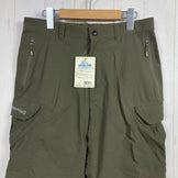 Montbell Convertible Cargo Pants, Men's Small, Green. Khaki Green Nylon. (z00054065)