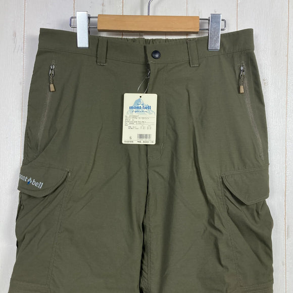 【Men's S グリーン系】 Montbell ( モンベル ) コンバーチブル カーゴ パンツ Convertible Cargo Pants カーキグリーン ナイロン ウェア ボトムス コンバーチブルパンツ z00054065 カーキグリーン コンバーチブルパ