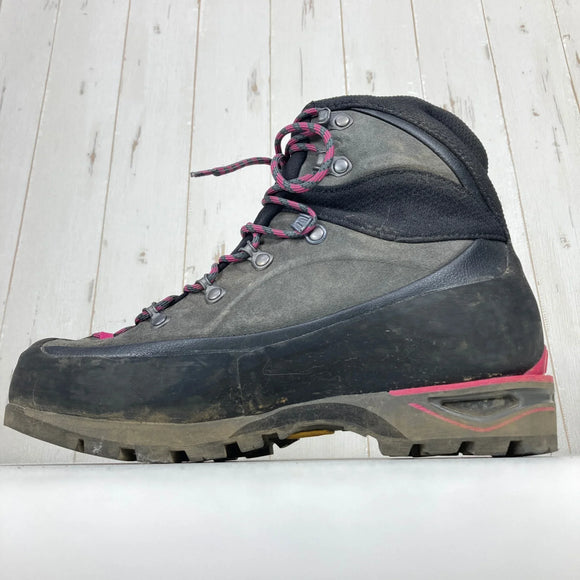 【Women's 24.3cm グレー系】 La Sportiva ( ラ・スポルティバ ) トランゴ アルプ エボ GTX ウーマン TRANGO ALP EVO GTX WOMAN Carbon / Cherry GORE-TEX｜Vibram｜Perwangerレザー フ