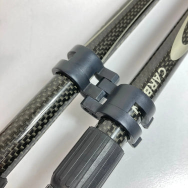 Montbell Alpine 碳纤维登山杖（2 件套）- 黑色（均码）- 碳纤维登山杖 (z00052895)