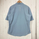 【Unisex M ブルー系】 Nruc ( ヌルク ) ギャスパー エア シャツ GASPER Air SHIRT Light Blue TORAY Dot Air / 2WAYストレッチ / 速乾 ポリエステル ウェア トップス インナー シャツ ショートスリー-2