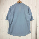 【Unisex M ブルー系】 Nruc ( ヌルク ) ギャスパー エア シャツ GASPER Air SHIRT Light Blue TORAY Dot Air / 2WAYストレッチ / 速乾 ポリエステル ウェア トップス インナー シャツ ショートスリー