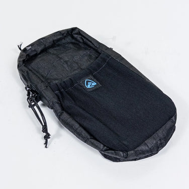 One Size Black Zpacks Shoulder Pouch with Zipper (Discontinued Model, Hard to Find) - Storage Bag, External Pouch, DCF (Dyneema Composite Fabric)