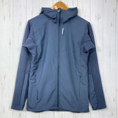 【Men's XS グレー系】 Houdini ( フーディニ ) ムーンウォーク フーディ Moonwalk Houdi Big Bang Blue ポリエステル ウェア トップス アウター ジャケット フリース z00057208 Big Bang Blue フ