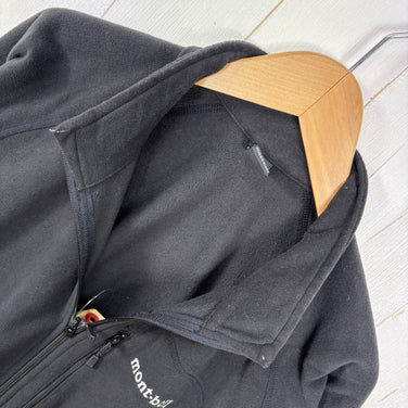 【Men's M ブラック系】 Montbell ( モンベル ) シャミース ジャケット Men's Chameece Jacket Men's 薄手フリース ポリエステル ウェア トップス アウター ジャケット フリース z00061267  フリース アウター